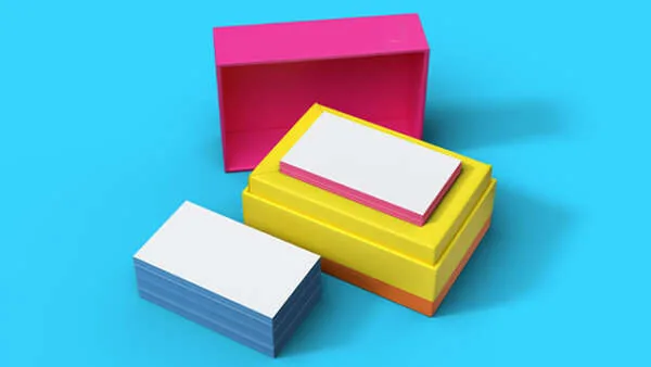 Professional business cards