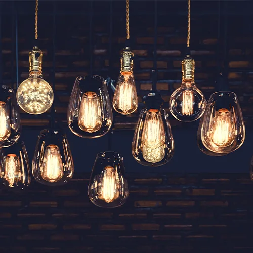 Vintage light bulbs