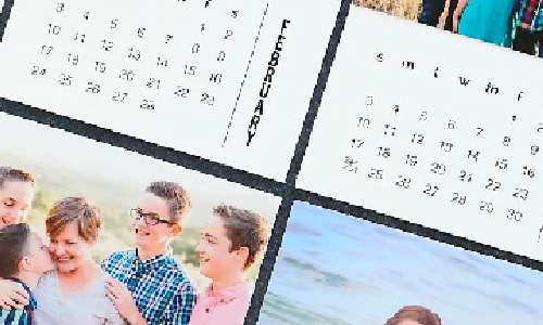 Personalized Family Calendars